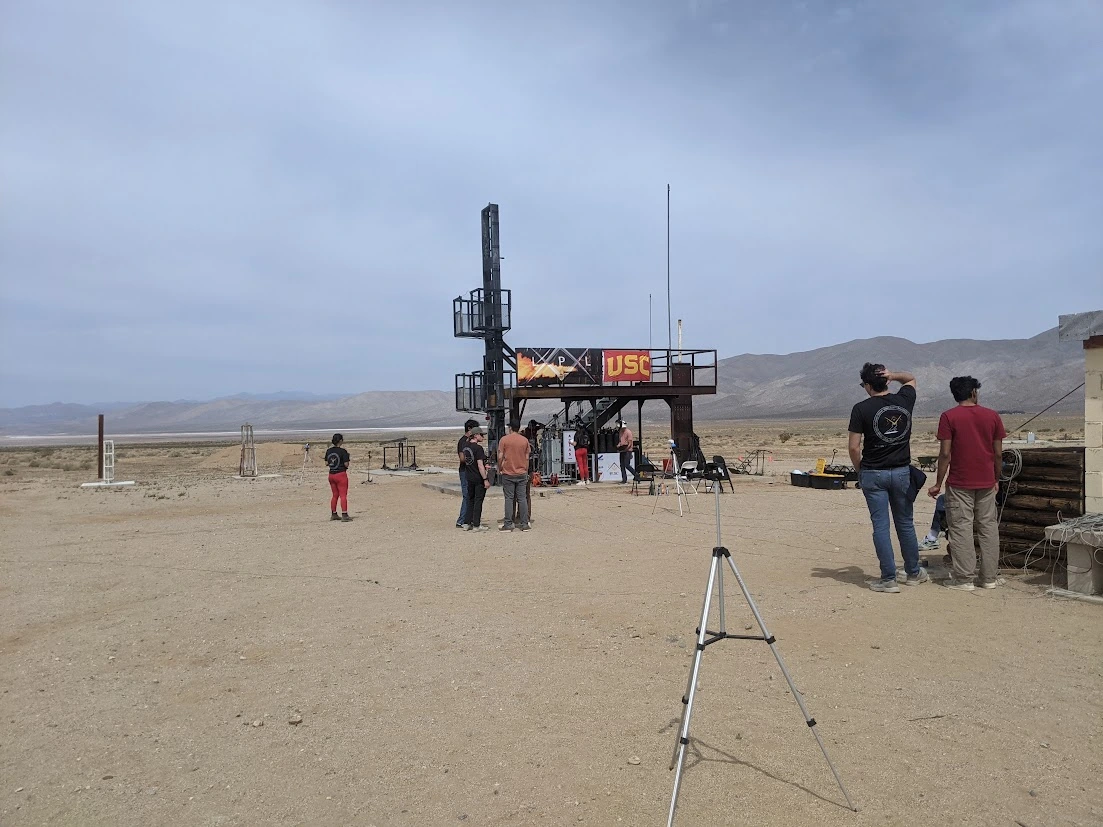 I was invited to see USC's Liquid Propulsion Lab hotfire in the Mojave Desert, and it was incredible. I was so lucky to see a rocket engine in real life. I drove a jeep from LA to the Mojave and spent the whole day in the desert watching rocket engines fire. Thanks to the entire LPL team for being so awesome.