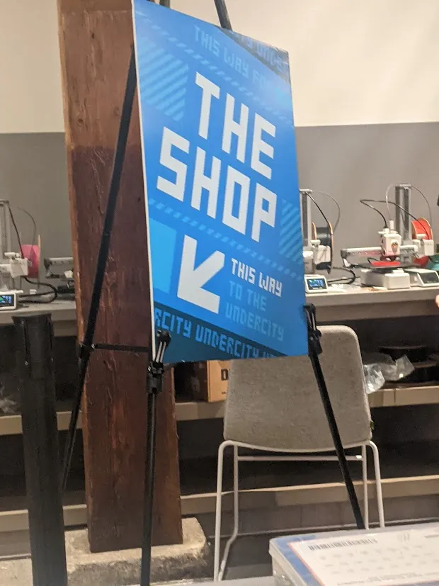 I ran the hardware bar/shop at Hack Club's Undercity! I helped everyone out with their projects and gave them parts. I was awake for 28 hours straight.